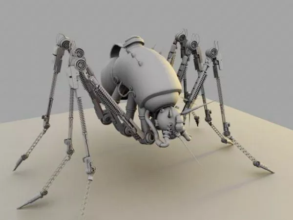 Mechanical Spider 3d model Mechanical Spider 3d model