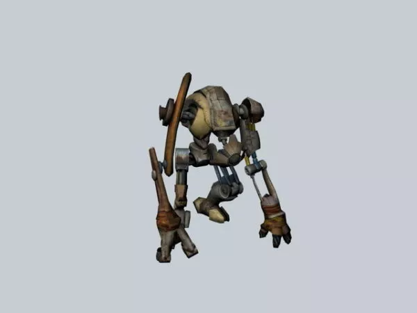 Mechanical Dog In Half Life 3d model Mechanical Dog In Half Life 3d model