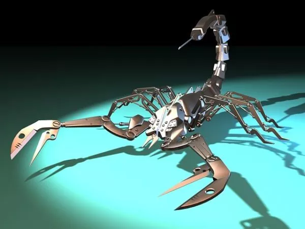 Mechanical Scorpion 3d model Mechanical Scorpion 3d model