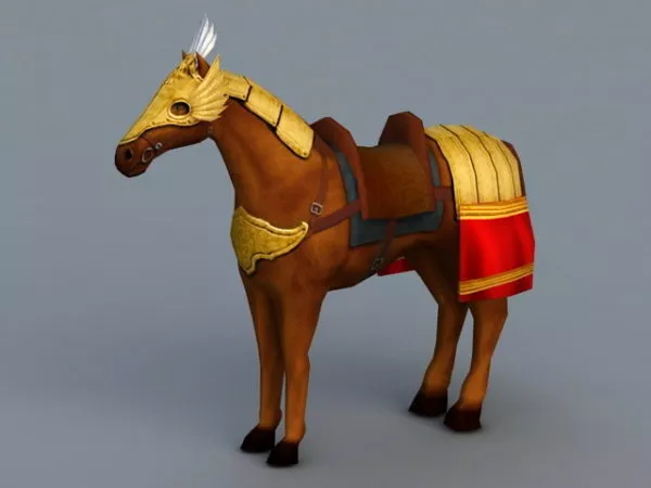 Medieval Horse Armor 3d model Medieval Horse Armor 3d model