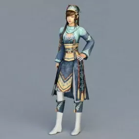 Medieval Maiden 3d model