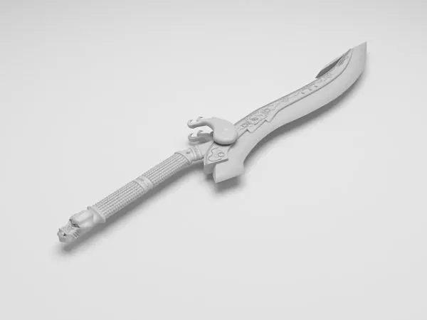 Decorative Dagger 3d model