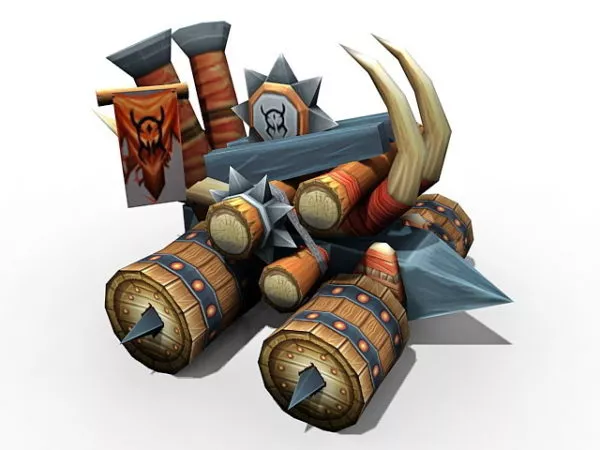 Medieval Fantasy Catapult 3d model Medieval Fantasy Catapult 3d model