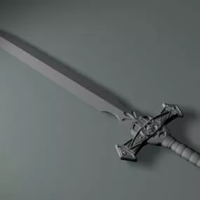 Medieval Sword 3d model