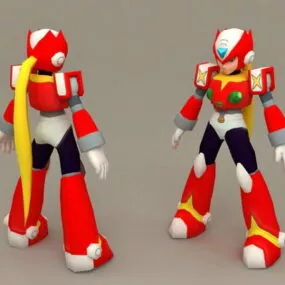 Mega Man 3d model