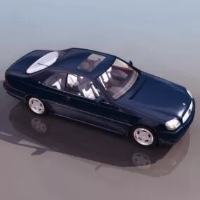 Mercedes-benz 600 Luxury Sedan 3d model