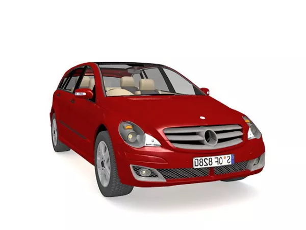 Mercedes-benz A-class Car 3d model Mercedes-benz A-class Car 3d model