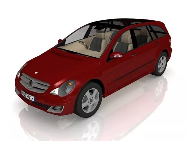 Mercedes-benz A-class Compact Car 3d model Mercedes-benz A-class Compact Car 3d model