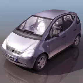 Mercedes-benz A140 Compact Car 3d model