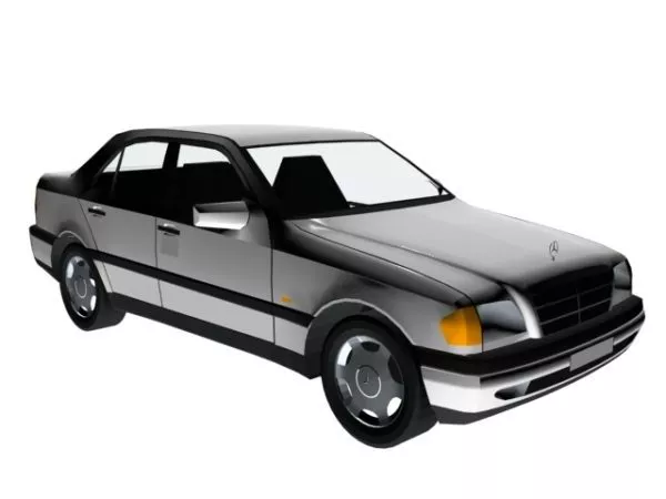 Mercedes-benz C-class 4-door Sedan 3d model Mercedes-benz C-class 4-door Sedan 3d model