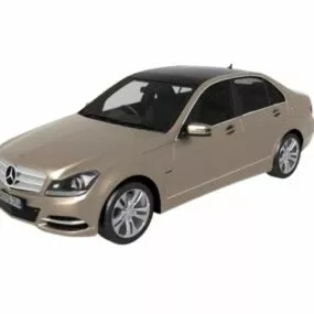 Mercedes-benz C-class Executive Car 3d model