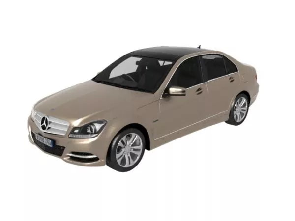 Mercedes-benz C-class Executive Car 3d model Mercedes-benz C-class Executive Car 3d model