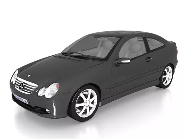 Mercedes Benz 190sl Car 3d model