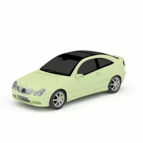 Mercedes-benz C230 Sport Coupe 3d model