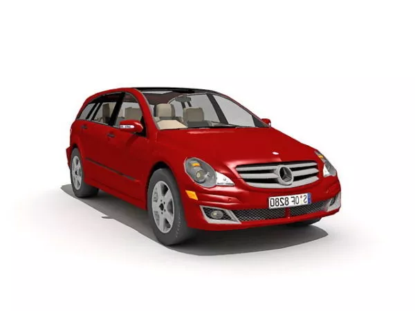 Mercedes Benz Hatchback 3d model Mercedes Benz Hatchback 3d model