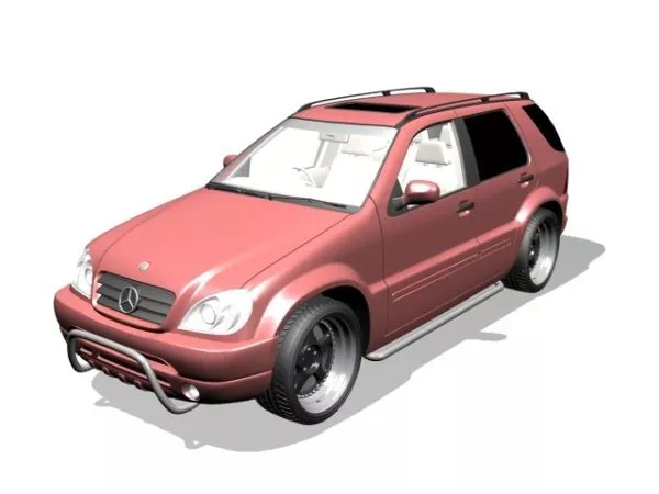 Mercedes-benz Ml-430 Luxury Suv 3d model Mercedes-benz Ml-430 Luxury Suv 3d model