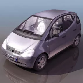 Mercedes-benz R-class Minivan 3d model