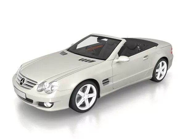 Sport Convertible Car 3d model