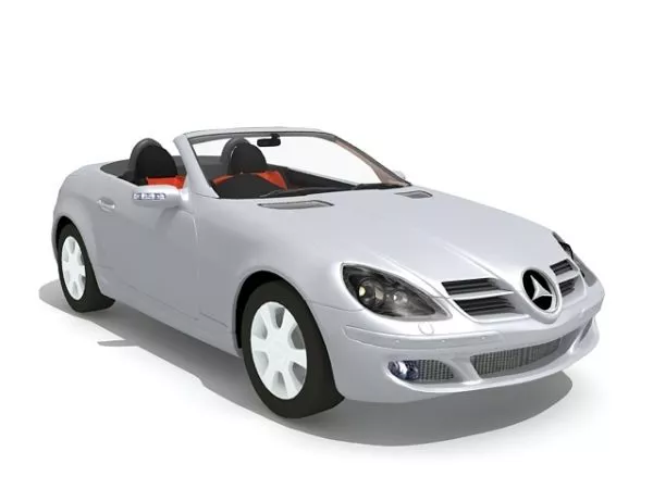 Mercedes-benz Slk-class 3d model Mercedes-benz Slk-class 3d model