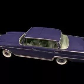 Mercedes-benz W108 4-door Sedan 3d model