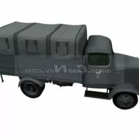 Mercedes Benz Zetros Truck 3d model