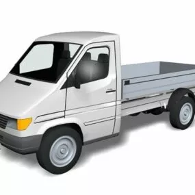 Mercedes-benz Light Truck 3d model