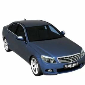 Mercedes C Class Executive Sedan Car 3d model