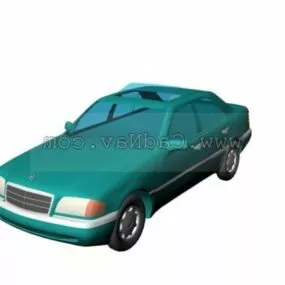 Mercedes C-class Sedan Car 3d model