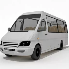 Mercedes Benz Sprinter Van 3d model