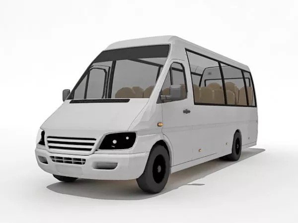Travel Van 3d model