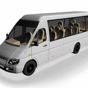 Mercedes Sprinter Minibus 3d model