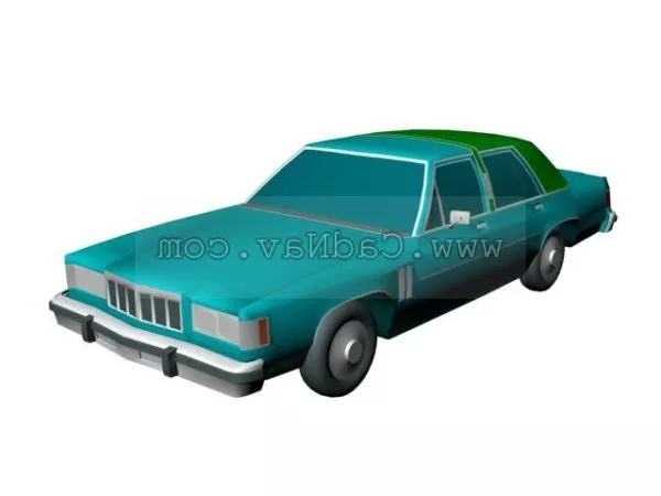 Mercury Grand Marquis Car 3d model Mercury Grand Marquis Car 3d model