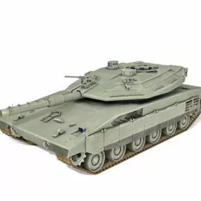 Merkava Main Battle Tank 3d model