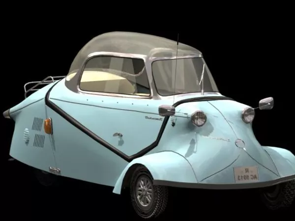 Messerschmitt Kr200 Microcar 3d model Messerschmitt Kr200 Microcar 3d model