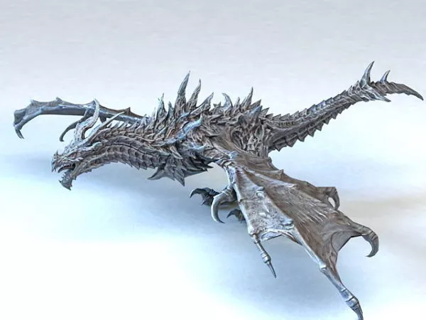 Queen Dragon 3d model