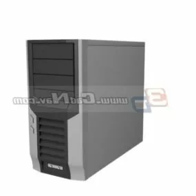 Metal Pc Case Computer Tower 3d model