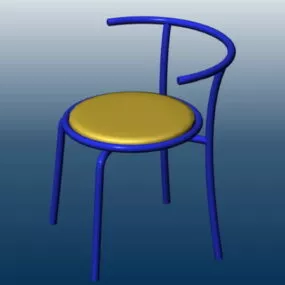 Metal Bar Chair 3d model