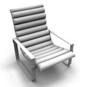 Metal Base Chieftain Chair 3d model