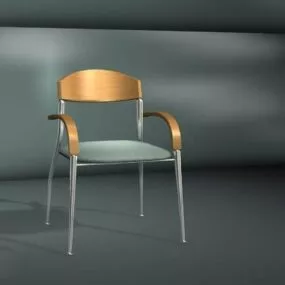 Metal Dining Chair 3d model