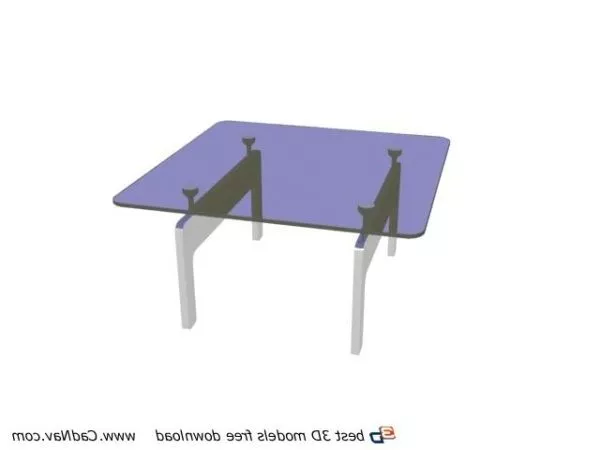Furniture Glass Dining Table 3d model Furniture Glass Dining Table 3d model