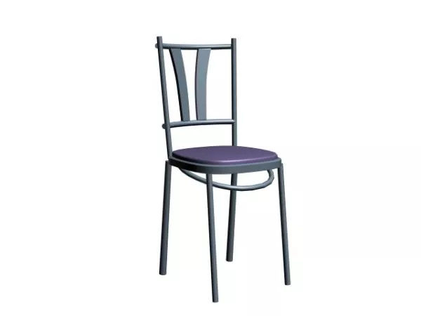 Metal Side Chair 3d model Metal Side Chair 3d model