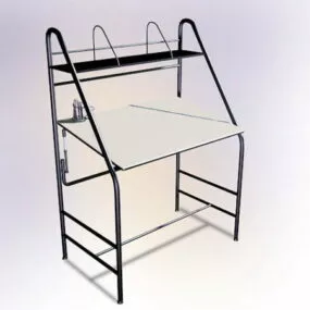 Metal Working Table 3d model