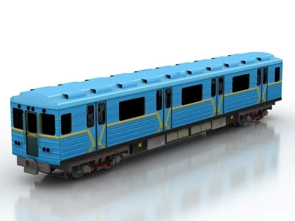 Maglev Train Max Speed 3d model