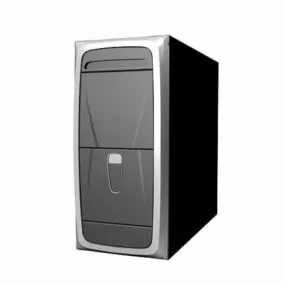 Micro Atx Desktop Case 3d model