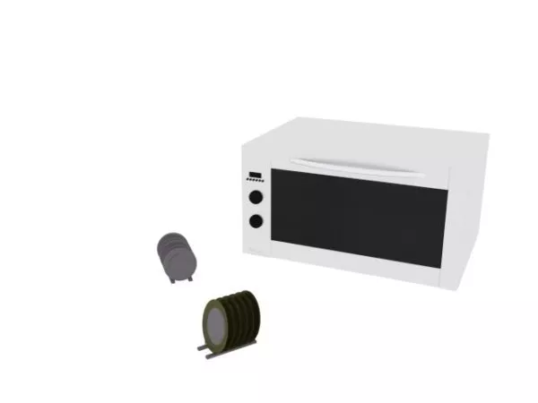 Mini Microwave 3d model