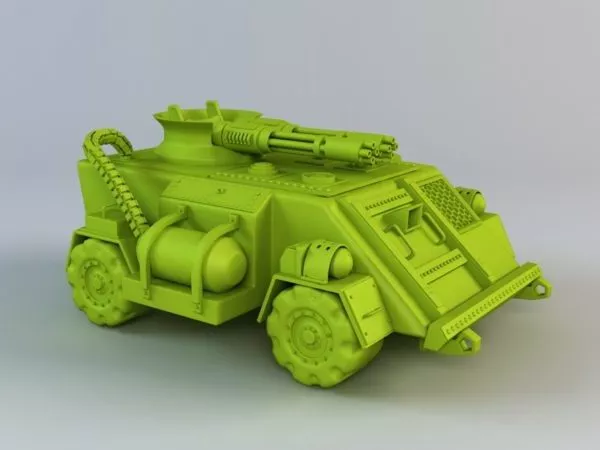 Military Wheeled Armored Vehicle 3d model Military Wheeled Armored Vehicle 3d model