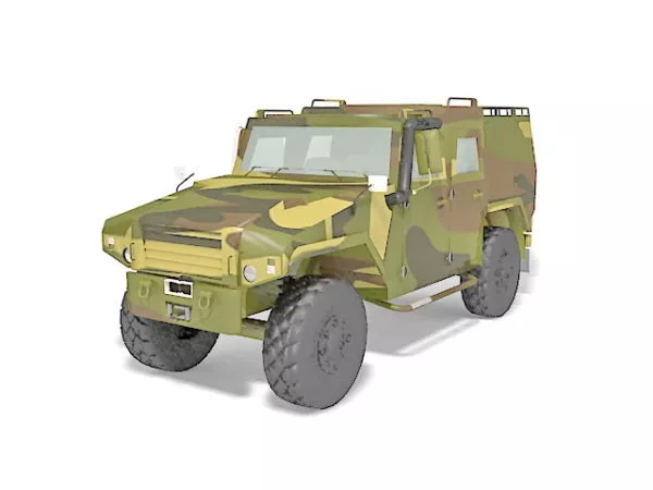 Military Army Jeep 3d model Military Army Jeep 3d model