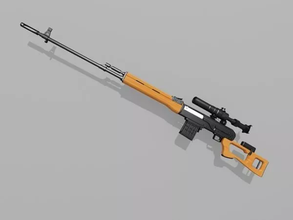 Army Sniper Rifle 3d model