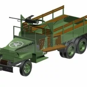 Car Military Truck 3d model