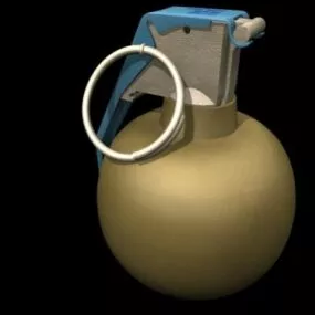 Mills Bomb 3d model